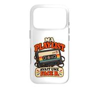 Ma Playlist Avait Une Face B Humour Génération Années 70 Coque pour iPhone 17 Pro