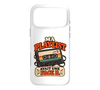 Ma Playlist Avait Une Face B Humour Génération Années 70 Coque pour iPhone 17 Pro Max