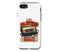 Ma Playlist Avait Une Face B Humour Génération Années 70 Coque pour iPhone SE (2020) / 7/8