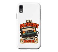 Ma Playlist Avait Une Face B Humour Génération Années 70 Coque pour iPhone XR