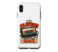 Ma Playlist Avait Une Face B Humour Génération Années 70 Coque pour iPhone XS Max