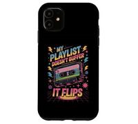 Ma Playlist ne se Charge Pas, Elle Bascule Cassette Audio Coque pour iPhone 11