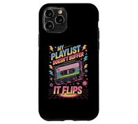 Ma Playlist ne se Charge Pas, Elle Bascule Cassette Audio Coque pour iPhone 11 Pro