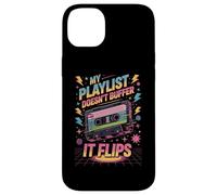 Ma Playlist ne se Charge Pas, Elle Bascule Cassette Audio Coque pour iPhone 14 Plus