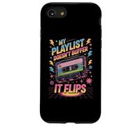 Ma Playlist ne se Charge Pas, Elle Bascule Cassette Audio Coque pour iPhone SE (2020) / 7/8