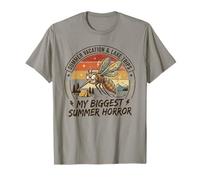 Ma Plus Grande Horreur Estivale : Funny Mosquito Lake & Camping T-Shirt