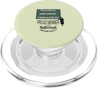 Ma Plus Grande réussite est de me taire sur Le Sarcasme PopSockets PopGrip pour MagSafe