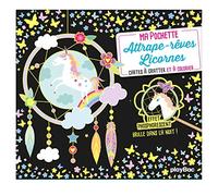 Ma pochette Attrape-rêves Licorne - Cartes à gratter et à colorier