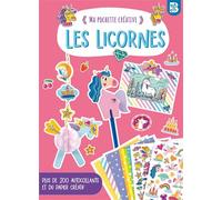 Ma pochette créative - Les licornes - Collectif - Le Ballon Eds - broché - Document jeunesse