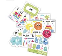 Ma pochette d'aimants Calendrier de la semaine