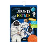 Ma Pochette D'aimants Espace - Avec 35 Aimants, 1 Poster, 1 Tenue De Spationaute À Reconstituer