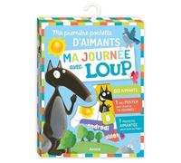 Ma Pochette D'aimants - Ma Journée Avec Loup - Avec 60 Aimants - 1 Joli Poster Pour Illustrer Ta Journée - 1 Poster Aimanté Pour Tenir Au Frigo