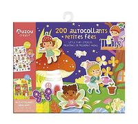 MA POCHETTE D'ARTISTE - 200 AUTOCOLLANTS BRILLANTS PETITES FÉES