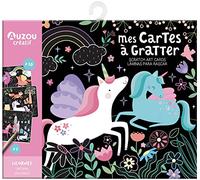 Ma pochette d'artiste - mes cartes à gratter licornes