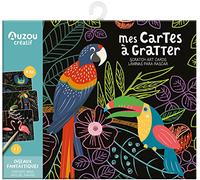 Ma pochette d'artiste - mes cartes à gratter - oiseaux fantastiques ne