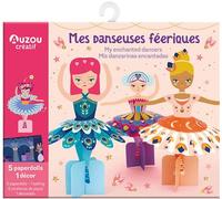 Ma pochette d'artiste - mes danseuses feeriques - 5 paperdolls + 1 decor - Gaël Le Neillon - Auzou Philippe Eds - Jeux livres objets