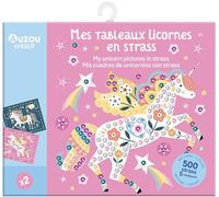 Brigitte Brown – Ma pochette d'artiste : Mes tableaux licornes en strass – Auzou