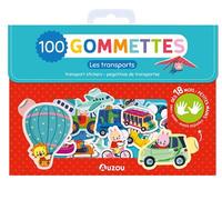 Ma pochette de 100 gommettes - 100 gommettes - transports - - Jannie Ho - Auzou Éditions - Jeux livres objets