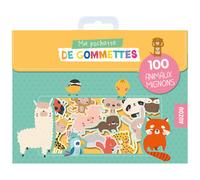 Ma pochette de 100 gommettes Animaux mignons