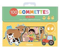 Yi-Hsuan Wu – Ma pochette de 100 gommettes – La ferme – Livre-jeu