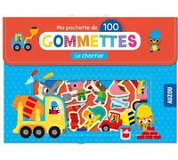 Ma pochette de 100 gommettes : Le chantier