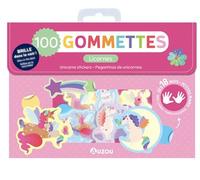 Ma pochette de 100 gommettes - licornes