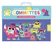 Ma pochette de 50 grandes gommettes : Les monstres rigolos