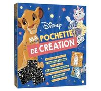 Ma Pochette De Création - Avec 3 Tableaux À Gratter, 3 Tableaux À Décorer, 120 Stickers, 50 Strass, 200 Sequins, Des Paillettes Argentées, 8 Coloriages, 1 Stylet En Bois
