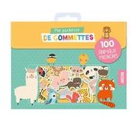 Ma pochette de gommettes - 100 animaux mignons Lucia Wilkinson (Illustration)
