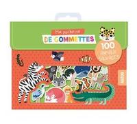 MA POCHETTE DE GOMMETTES - 100 ANIMAUX SAUVAGES