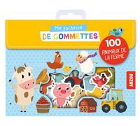 MA POCHETTE DE GOMMETTES - 100 GOMMETTES A LA FERME: 100 ANIMAUX DE LA FERME