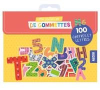 Ma pochette de gommettes - 100 Lettres et chiffres