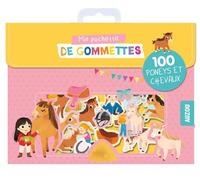 Ma pochette de gommettes - 100 poneys et chevaux