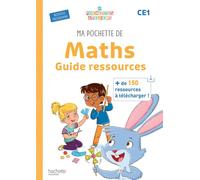 Ma pochette de maths CE1 - Les Pochettes Ateliers - Guide ressources Edition 2025 - Audrey Forest - Hachette Education - broché - Scolaire / Universitaire