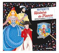 Ma pochette Histoire de France - Cartes à gratter et à colorier