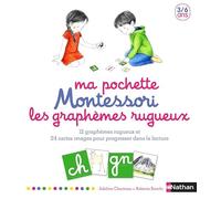 Ma pochette Montessori des graphèmes rugueux - 3/6 ans