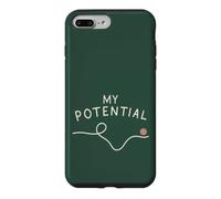 Ma positivité potentielle, ma Motivation, Mon estime de soi, Minimaliste Coque pour iPhone 7 Plus/8 Plus