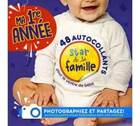 Ma première année - 48 autocollants pour le ventrede bébé