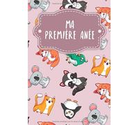 Ma première année: Journal de bébé à remplir pendant 1 an pour noter la croissance de votre bébé | Motif : Le règne animal rose