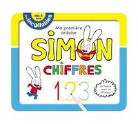 PlayBac Ardoise Les Incollables – Ma première ardoise Simon (Chiffres) – Feutre avec effaceur