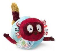 Ma Premiere Balle D'eveil En Tissu Doux Lavable 10 Cm - Set Balle Hochet Bebe + 1 Carte Offert - Jouet Premier Age