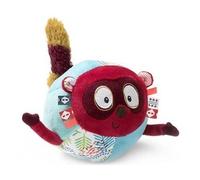 Ma Premiere Balle d'eveil en Tissu Doux Lavable 10 cm - Set Balle hochet Bebe et Carte Offert - Jouet Premier Age