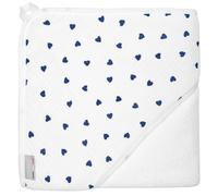 Ma Première Cape De Bain En Bambou Lovio Imprimé Coeurs TU