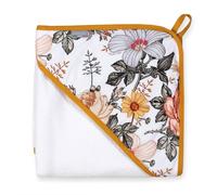 Ma Première Cape De Bain En Coton Et Bambou Néo Vintage Néo Vintage Imprimé Floral, Be TU