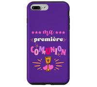 Ma Première Communion Cadeau Fille Catholique Messe Coque pour iPhone 7 Plus/8 Plus
