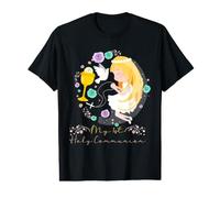 Ma première Communion pour Fille eucharistie catholique T-Shirt Graphique avec Valeur