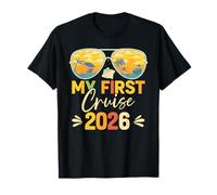 Ma première croisière 2026 en Famille Voyage Vacances Bateau Assorti T-Shirt