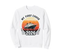 Ma première croisière 2026 Voyage en Bateau de croisière en Famille Sweatshirt