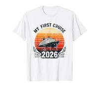 Ma première croisière 2026 Voyage en Bateau de croisière en Famille T-Shirt