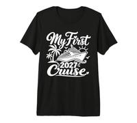 Ma première croisière 2027 Voyage de Vacances en Famille en Bateau de croisière T-Shirt Haut de Gamme